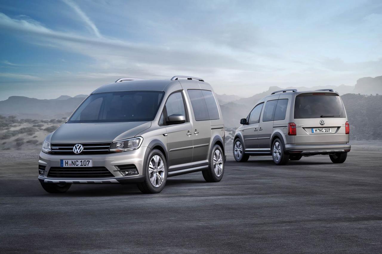 Volkswagen Caddy v nové verzi Alltrack