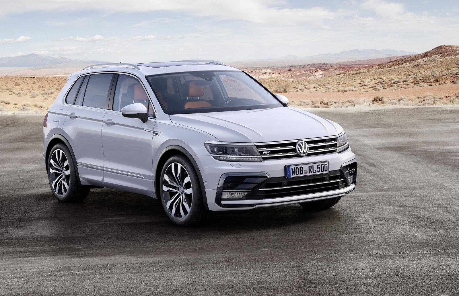 Nový Volkswagen Tiguan byl odhalen ještě před zahájením frankfurtského autosalonu