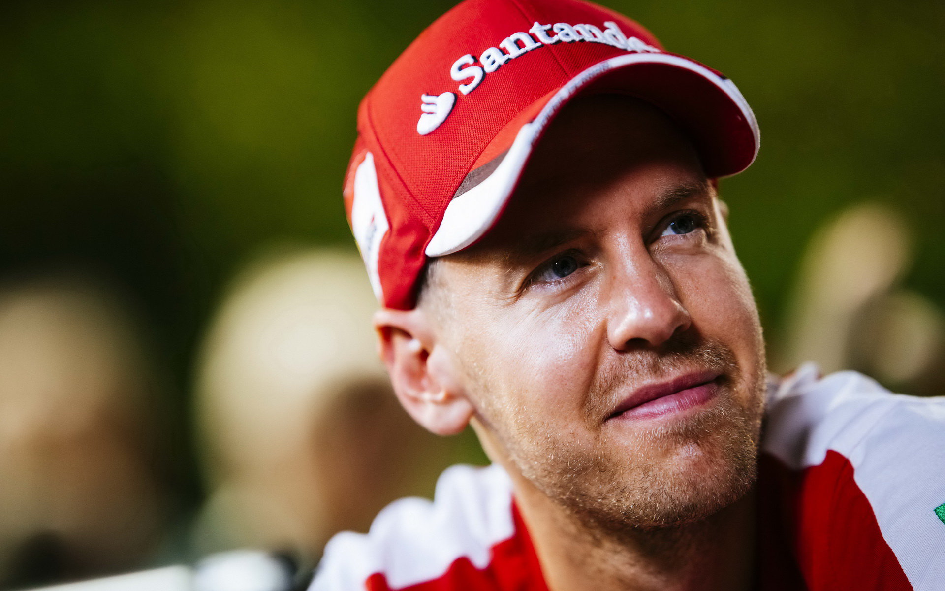 Sebastian Vettel v Singapuru