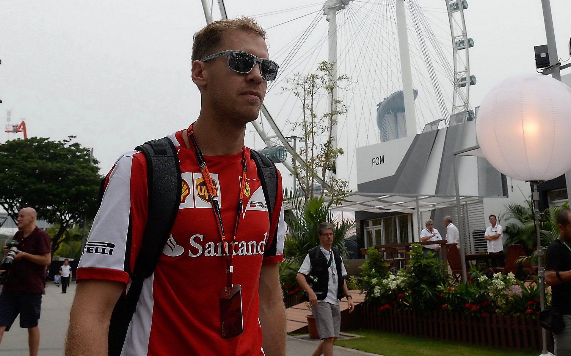 Sebastian Vettel, GP Singapuru (Singapur)