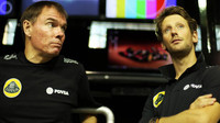 Alan Permane a Romain Grosjean, GP Singapuru (Singapur)