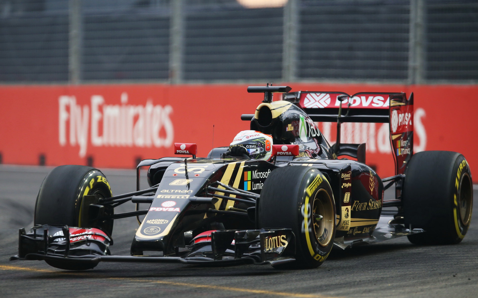 Romain Grosjean, GP Singapuru (Singapur)