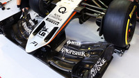 Přední křídlo vozu Force India VJM08 - Mercedes, GP Singapuru (Singapur)