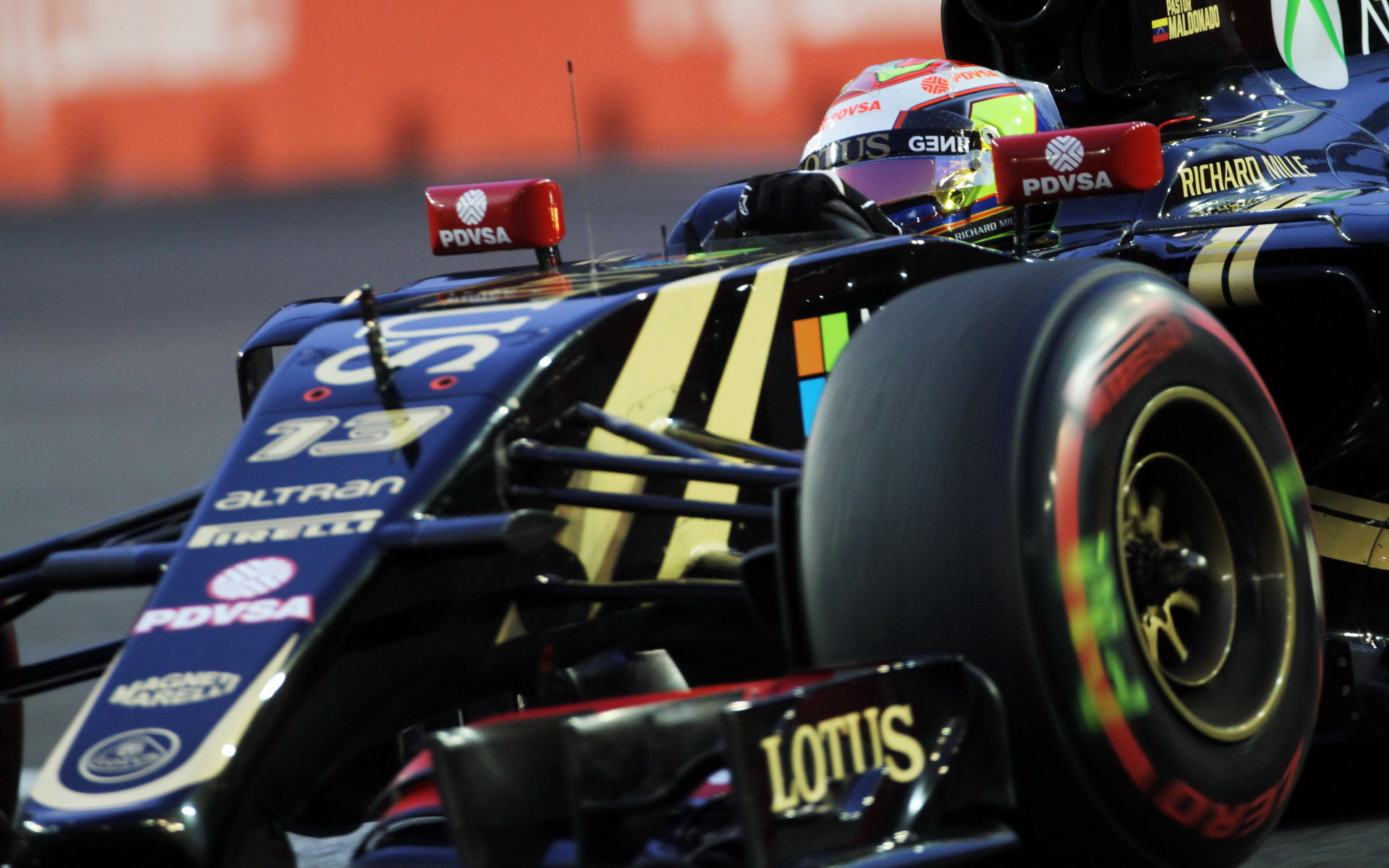 Pastor Maldonado, GP Singapuru (Singapur)