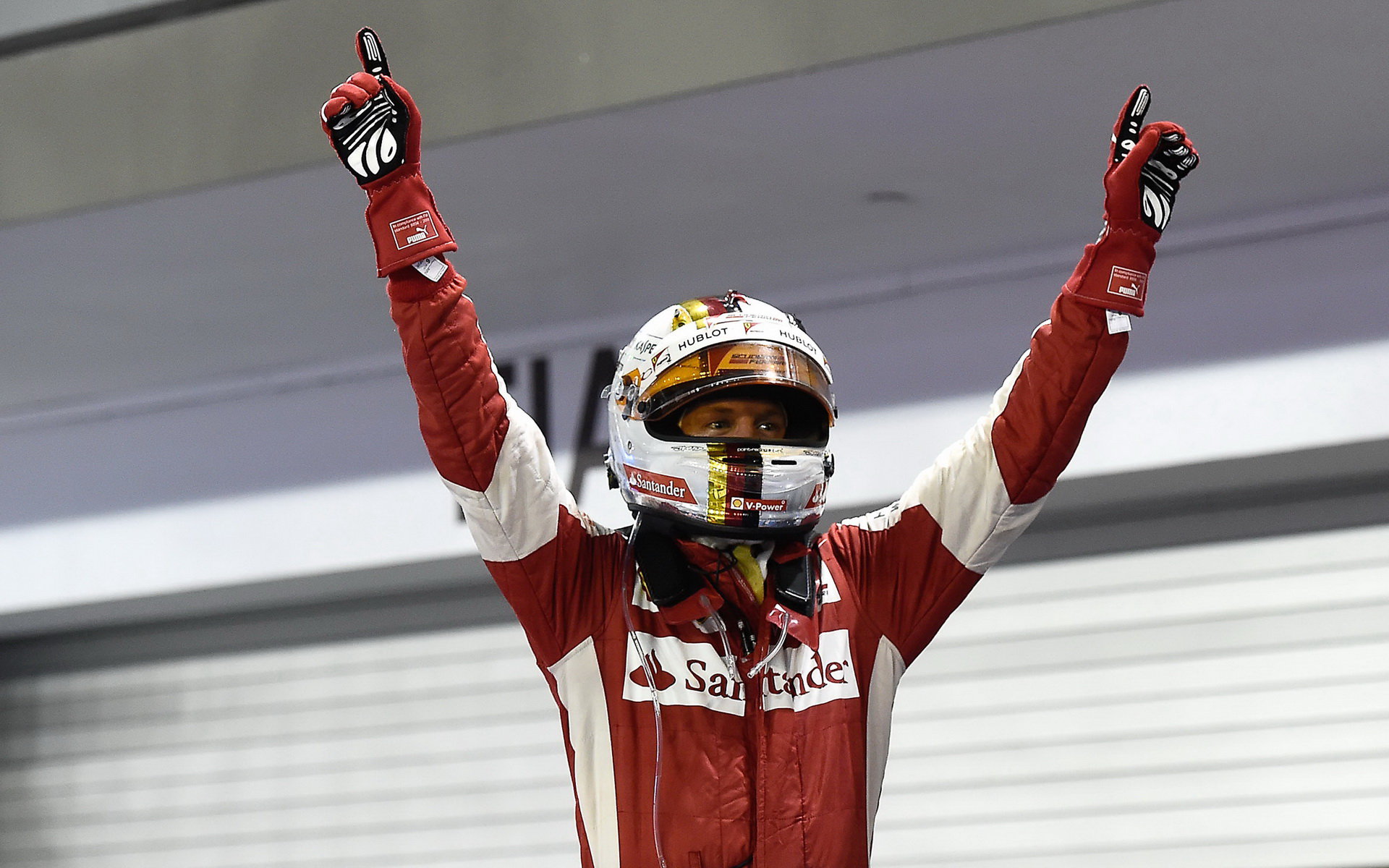 Sebastian Vettel zvítězil, GP Singapuru (Singapur)