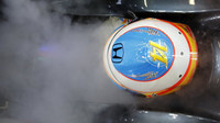 Fernando Alonso se chladí, GP Singapuru (Singapur)