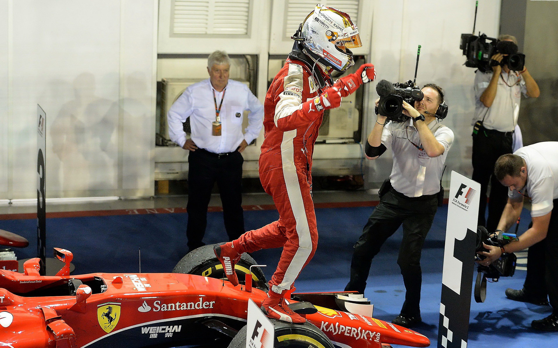 Sebastian Vettel, GP Singapuru (Singapur)