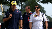 Felipe Nasr a Moniša Kaltenbornová, GP Singapuru (Singapur)