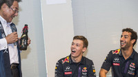 Daniil Kvjat a Daniel Ricciardo, GP Japonska (Suzuka)