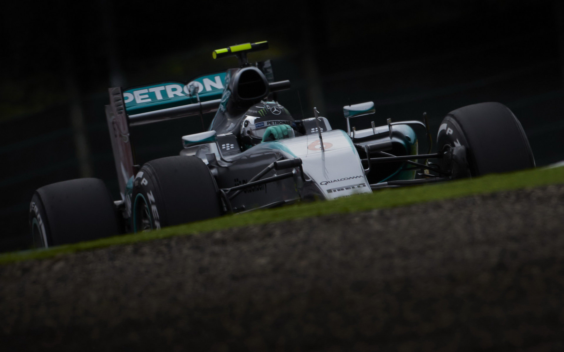 Nico Rosberg v kvalifikaci na Velkou cenu Japonska