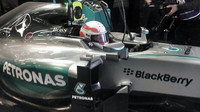 Martin Brundle si letošní Mercedes vyzkoušel v Silverstone