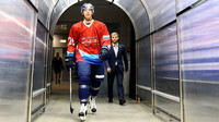 Daniil Kvjat využil volný čas hraním hokeje v Soči