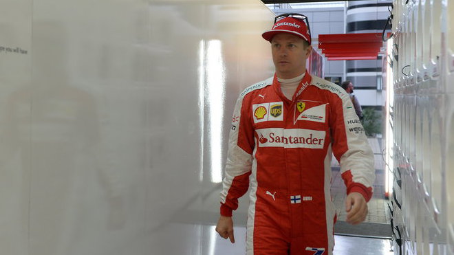 Kimi Räikkönen v Soči