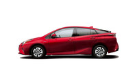 Nová červená Emotional, Toyota Prius.