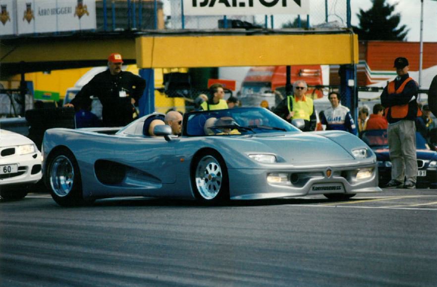 Při premiéře v roce 1996, Koenigsegg CC.