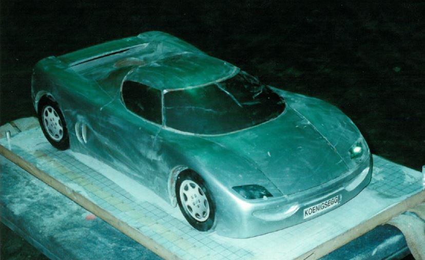 Maketa ve velikosti 1:5, Koenigsegg CC.