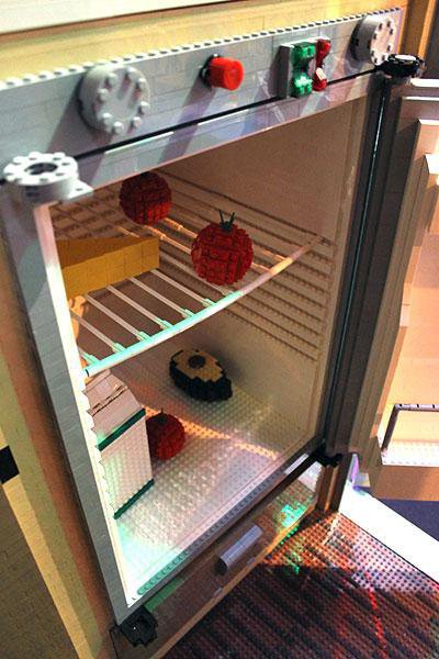 Lednička, Lego karavan.