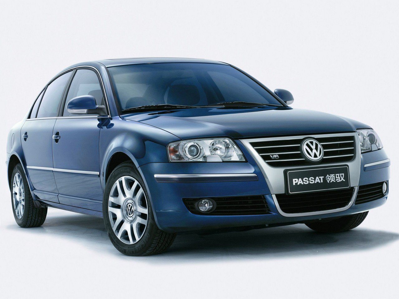 V Evropě se prvnímu Superbu říkalo předělaný Passat, v Číně to bylo naopak, Volkswagen Passat Lingyu.