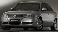 Čínská podoba Superbu první generace s logem VW, Volkswagen Passat Lingyu.