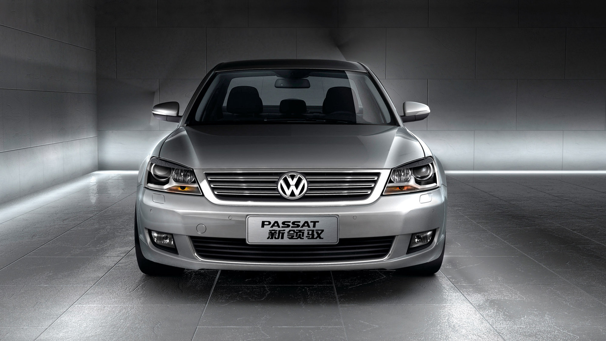 Přední partie čínského Superbu po faceliftu, Volkswagen Passat Lingyu.