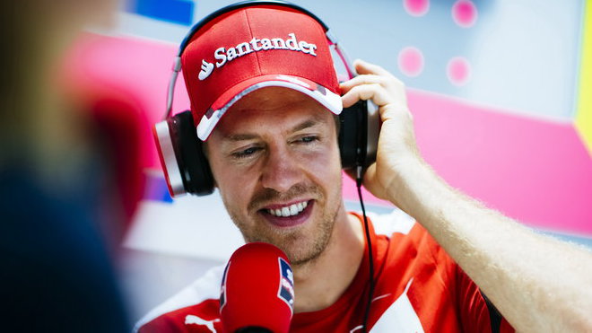 Přes problémy s počasím srší Vettel v Austinu dobrou náladou