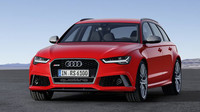 Vpředu je nový nárazník a mírně upravená maska chladiče, Audi RS6 Avant performance.