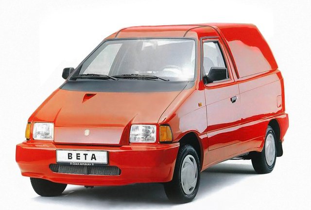 Červený lak byl za příplatek 4880 korun s DPH, Tatra Beta.