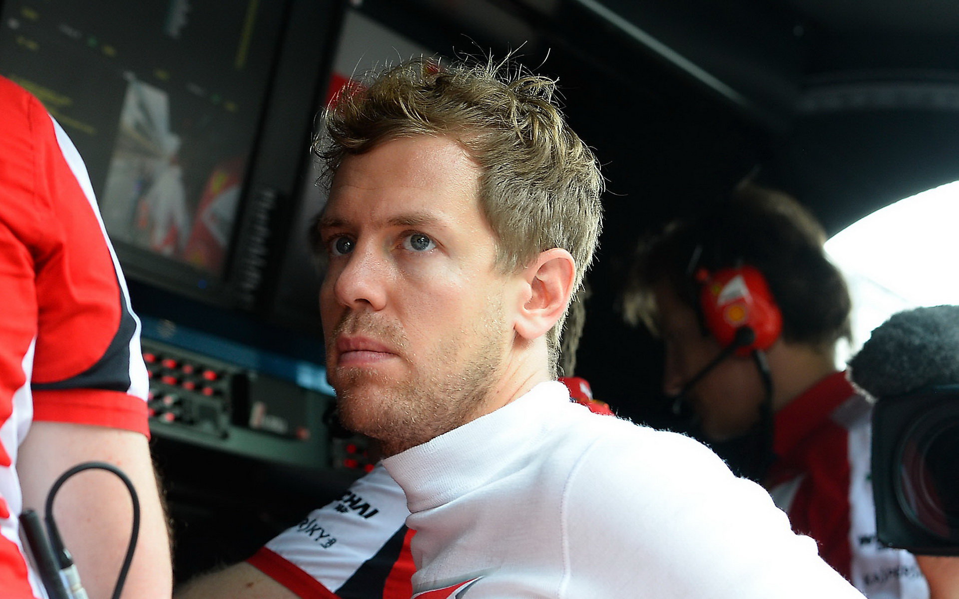 Sebastian Vettel v Austinu