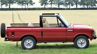 Z profilu je absence střechy viditelná nejvíc, Range Rover Convertible.