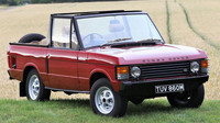 Unikátní předchůdce Evoque Cabrio míří do aukce, Range Rover Convertible.