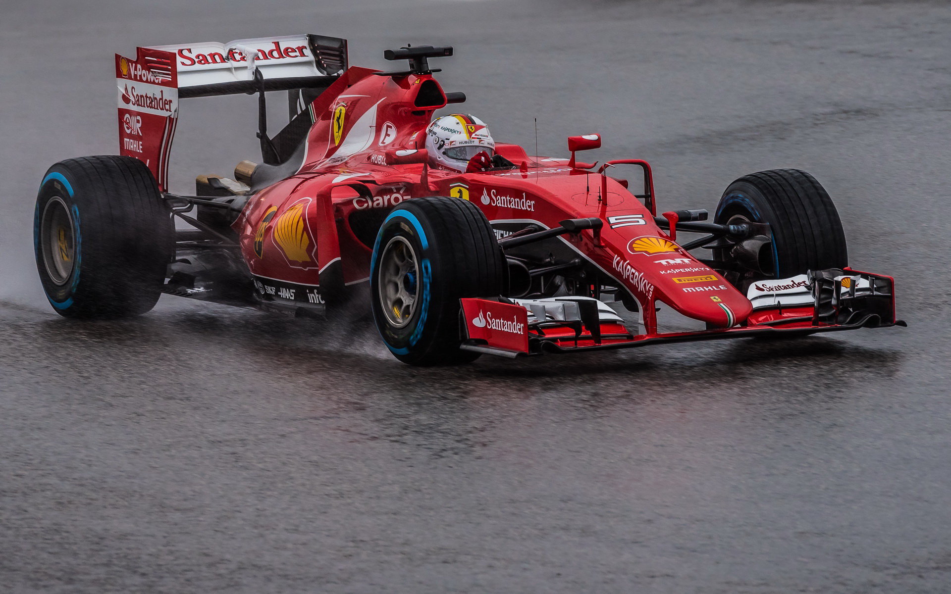 Sebastian Vettel v Austinu