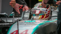 Lewis Hamilton v Austinu