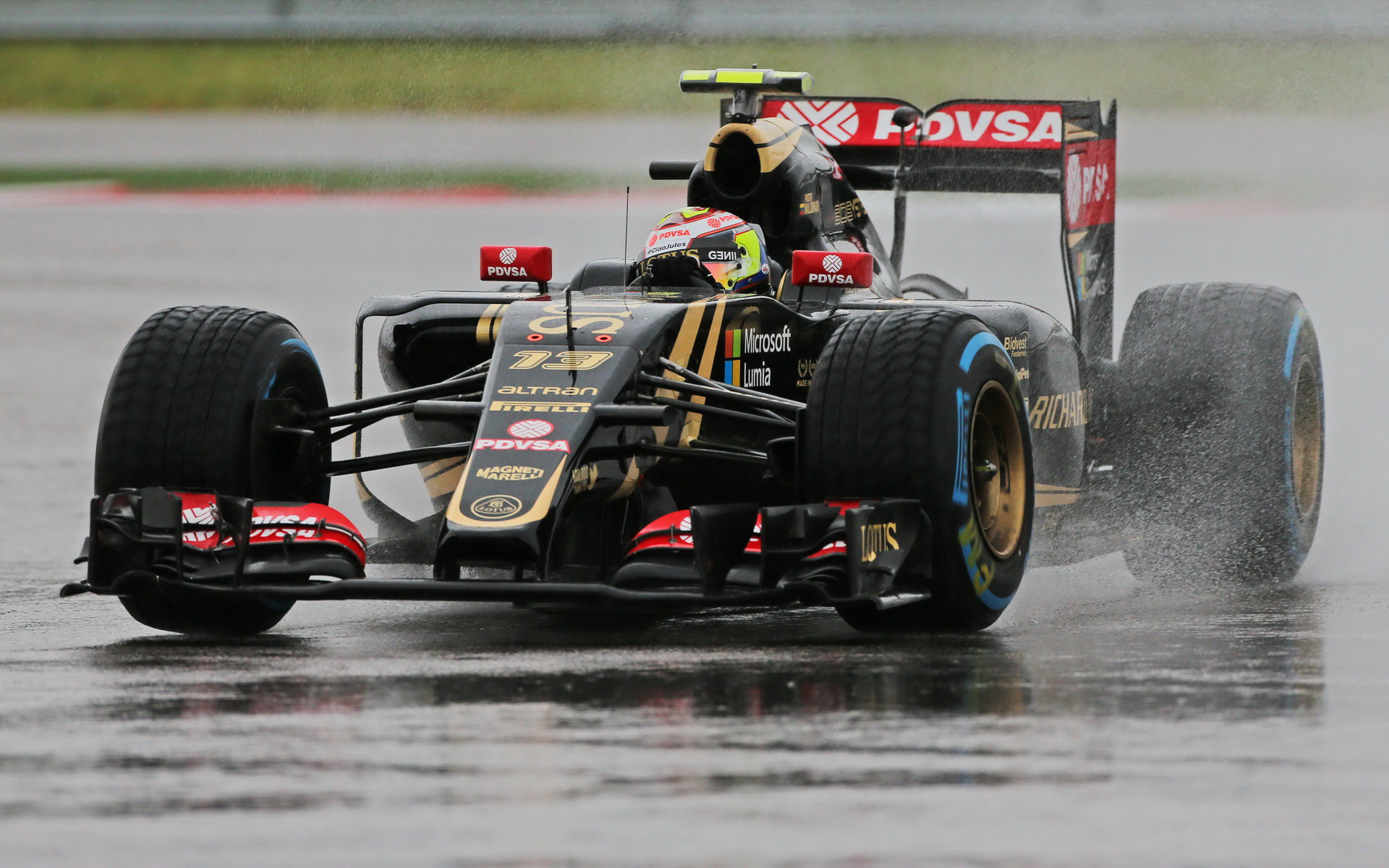 Pastor Maldonado v Austinu