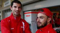 Alexander Rossi a Will Stevens v Austinu