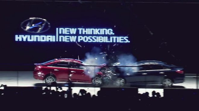 Nárazový test nového Hyundaie Sonata