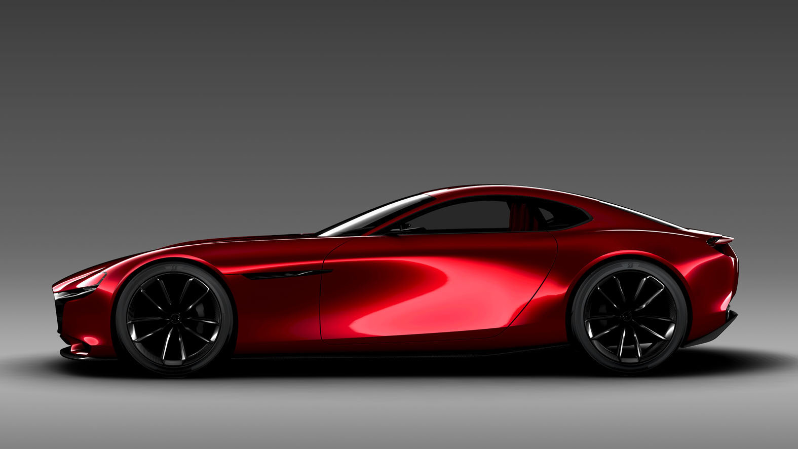 Profil je zkrátka fenomenální, Mazda RX-Vision.