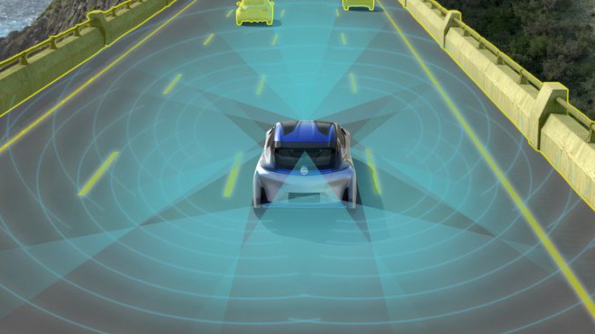 Systém autonomního řízení nového konceptu Nissanu