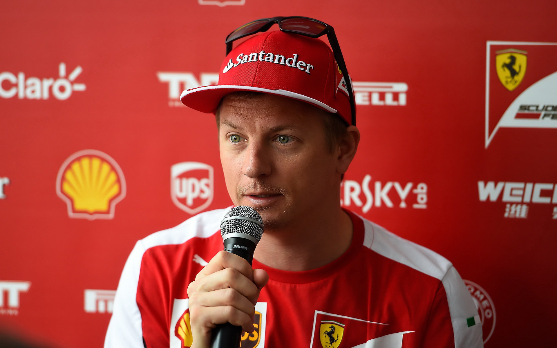 Kimi Räikkönen v Mexiku