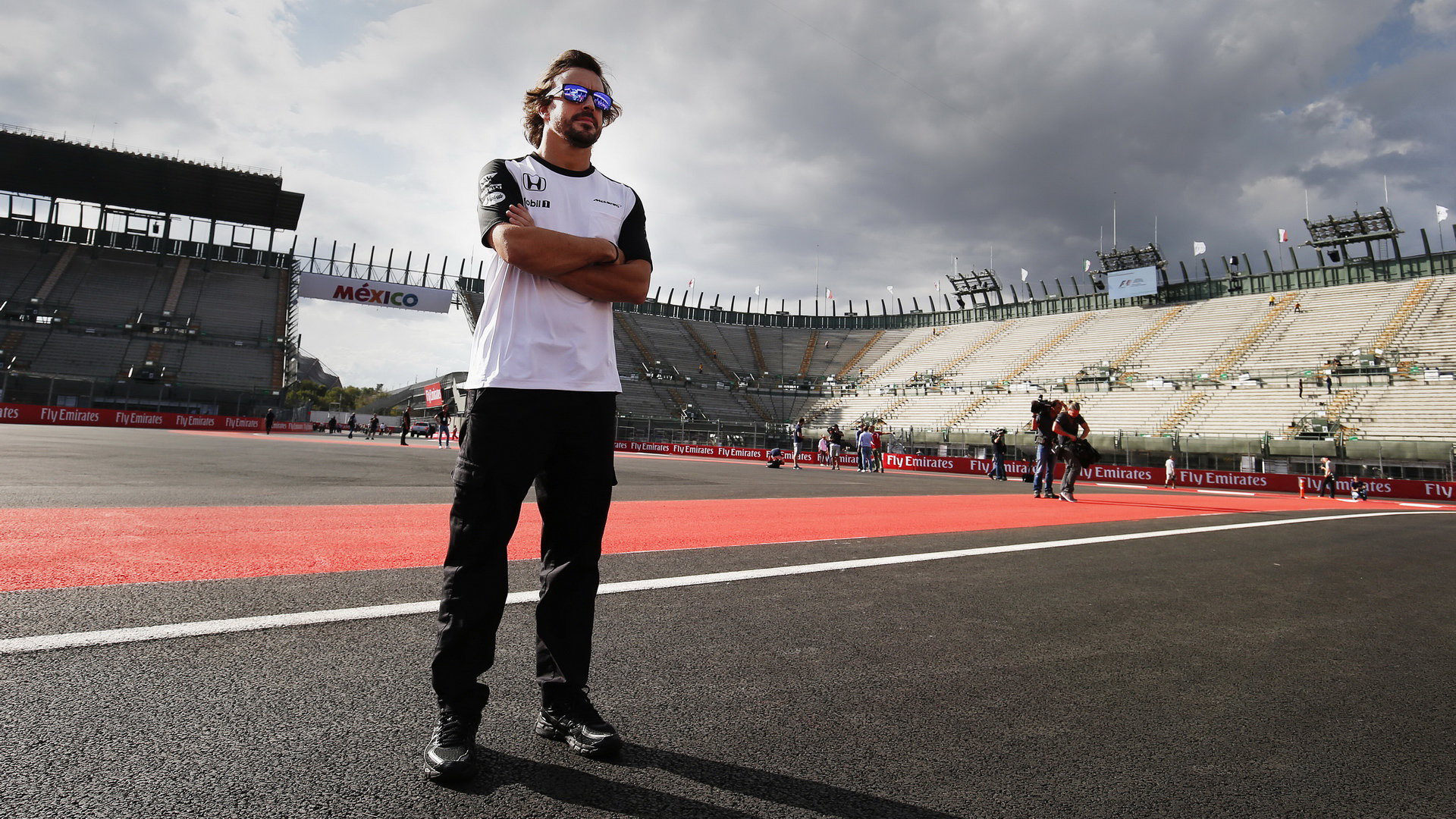 Jako všichni piloti si Alonso vyzkouší mexickou trať poprvé