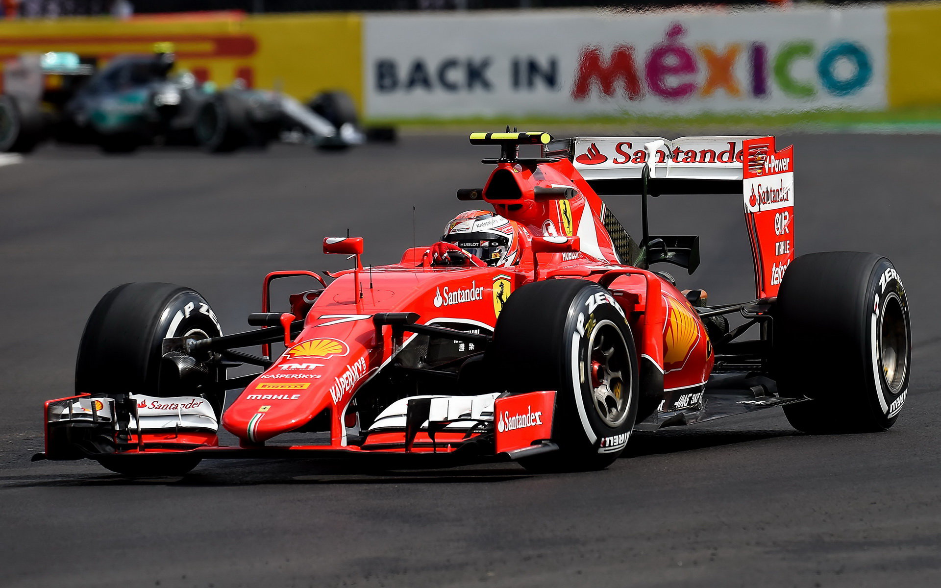 Kimi Räikkönen v Mexiku