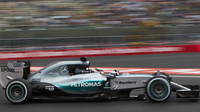 Lewis Hamilton v Mexiku