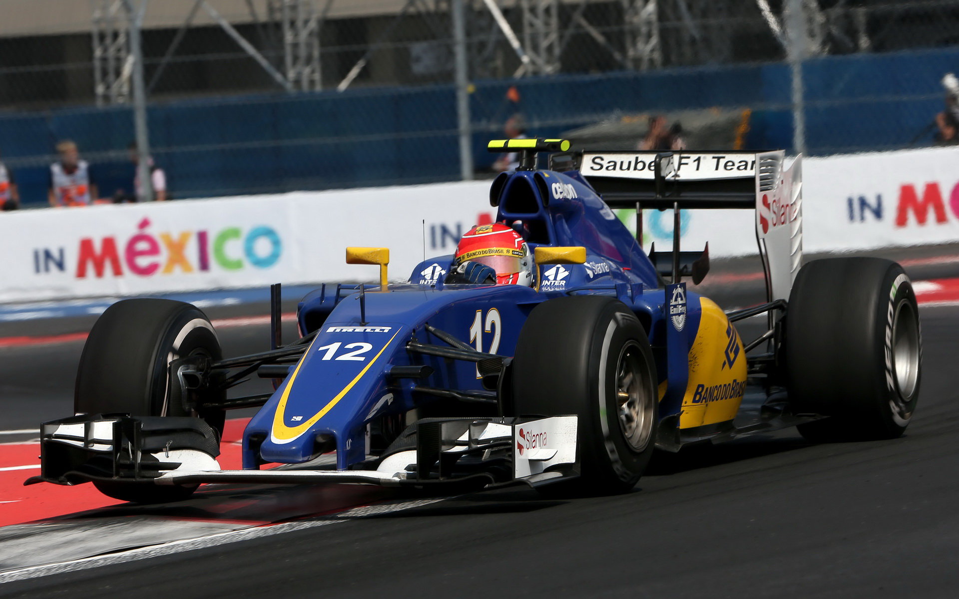 Felipe Nasr v Mexiku