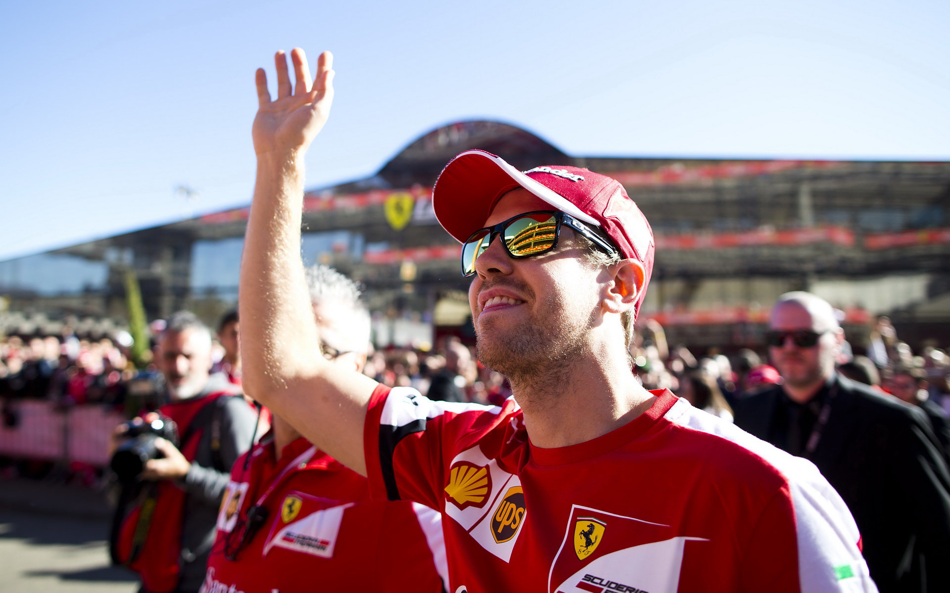 Sebastian Vettel byl na tiskové konferenci ve čtvrtek nejzpovídanější