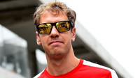 Sebastian Vettel v Brazílii
