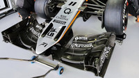 Přední křídlo vozu Force India VJM08 - Mercedes v Brazílii