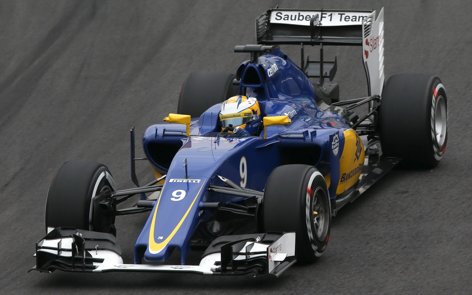 Marcus Ericsson v Brazílii