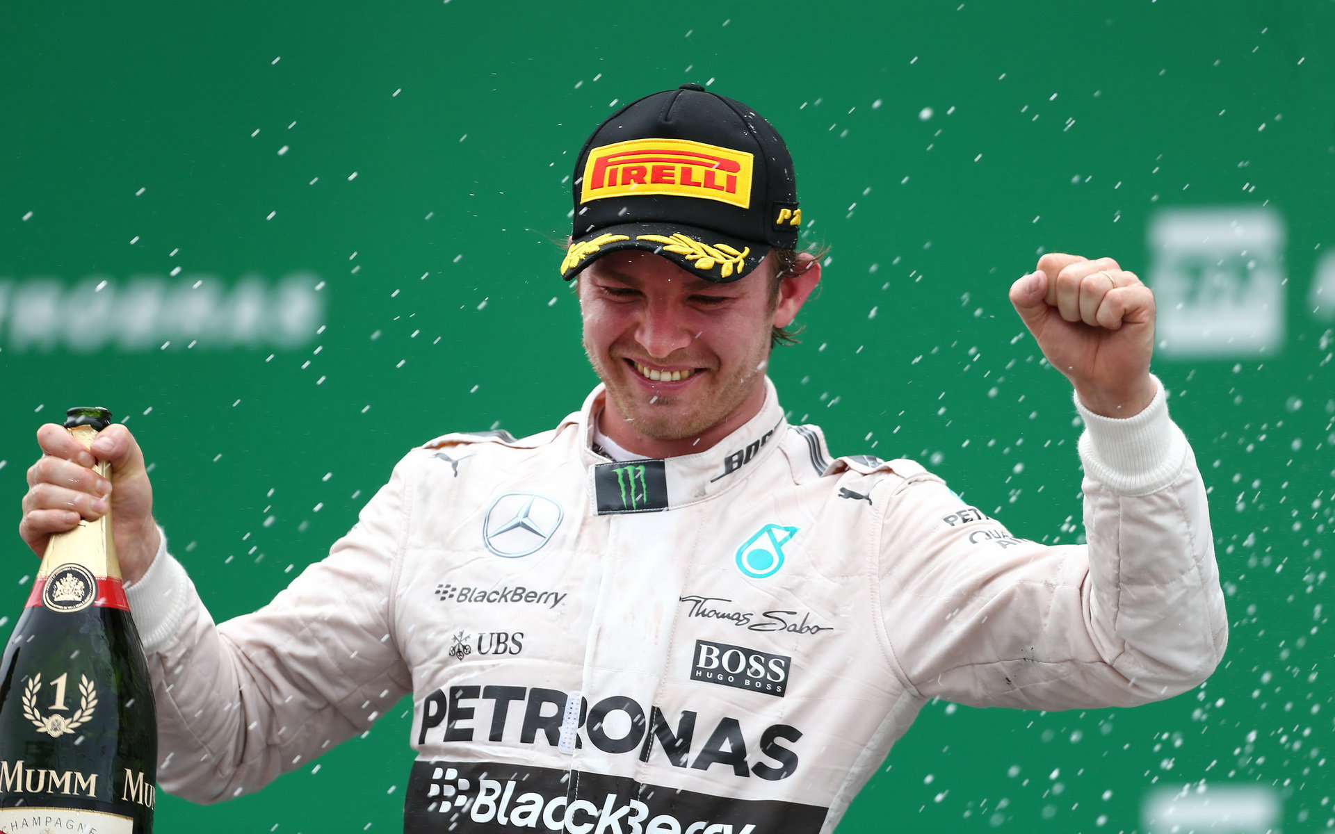 Nico Rosberg vyhrál poslední dva ročníky GP Brazílie