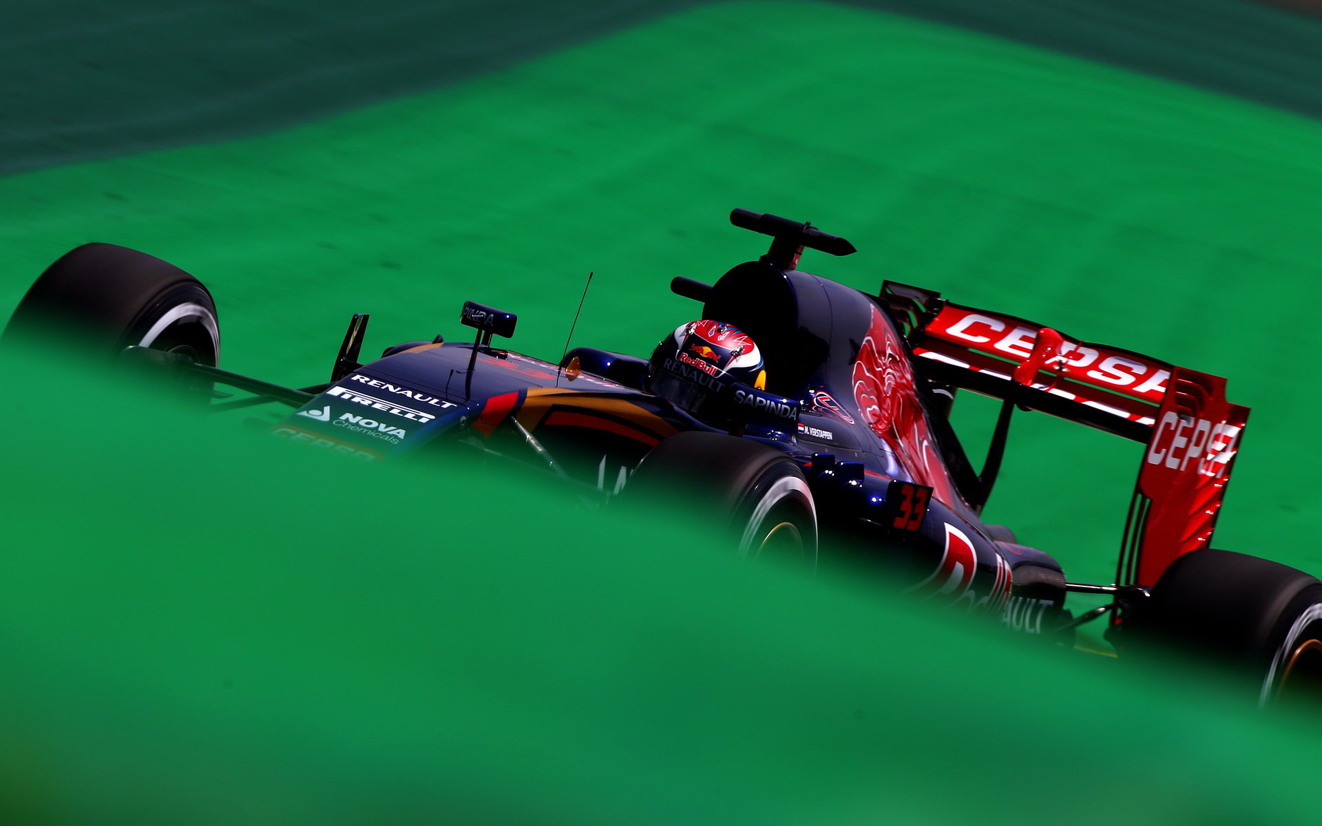 Max Verstappen v Brazílii