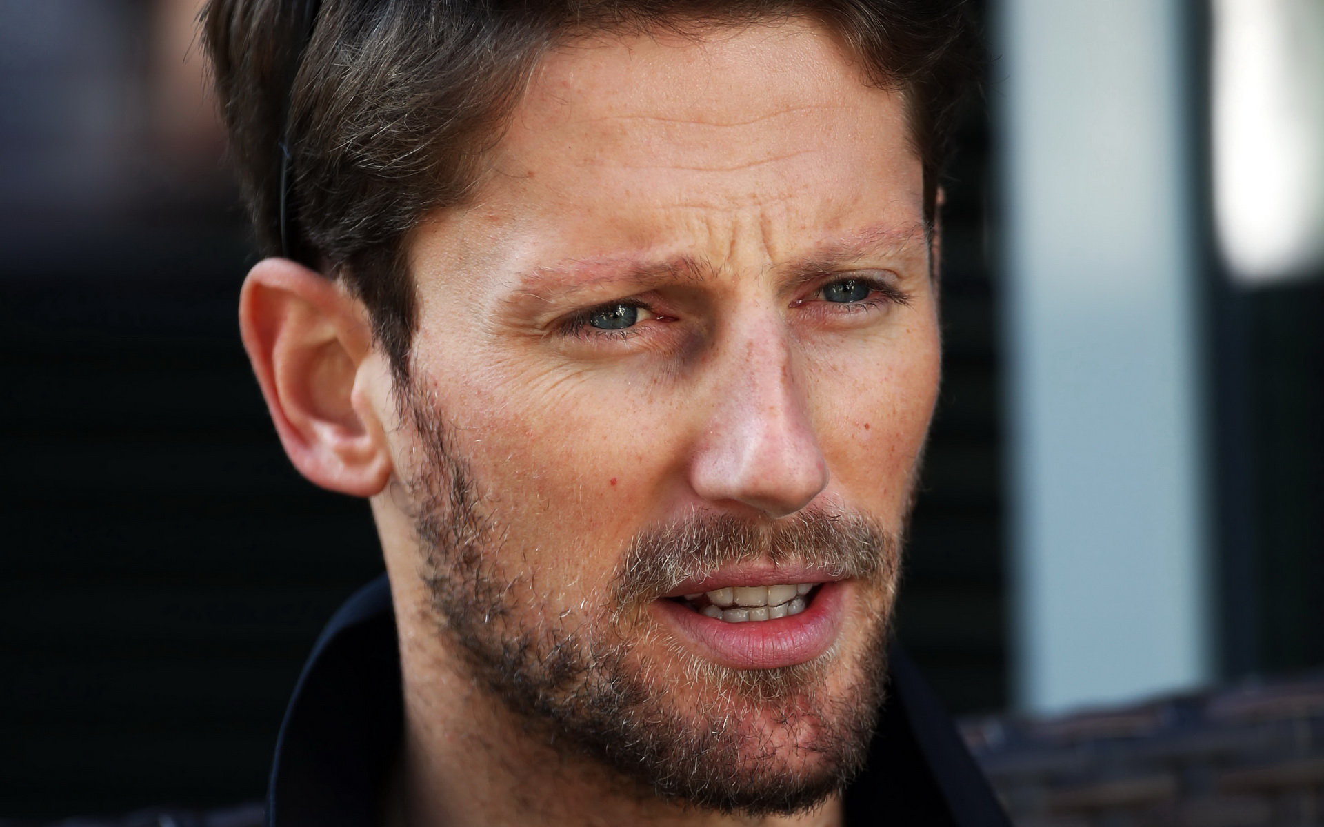 Romain Grosjean v Brazílii
