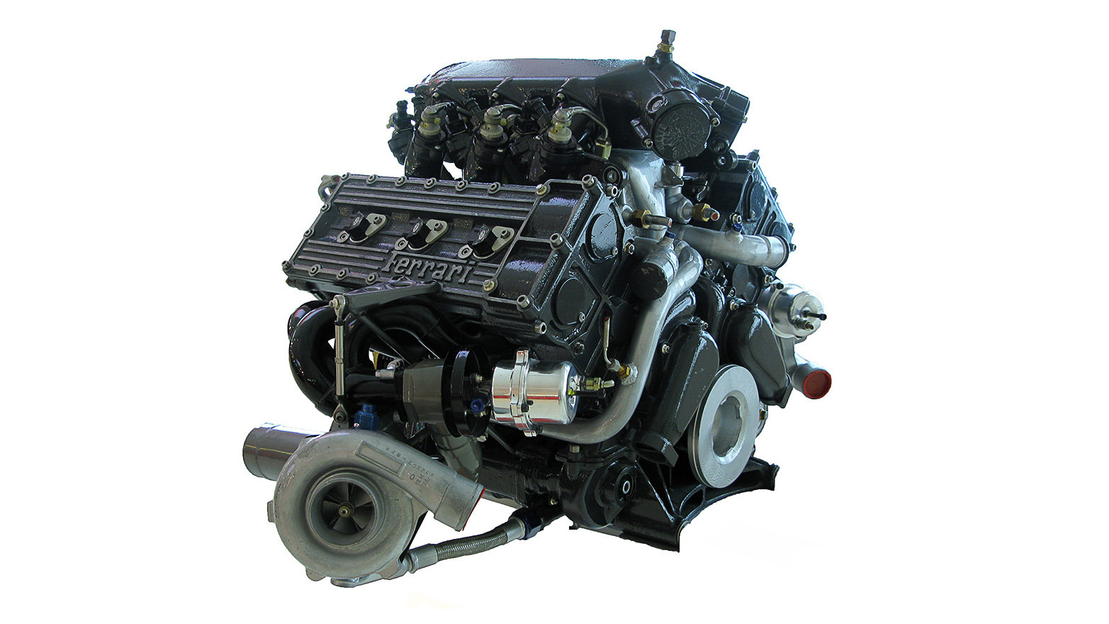 V6 turbomotor Ferrari
